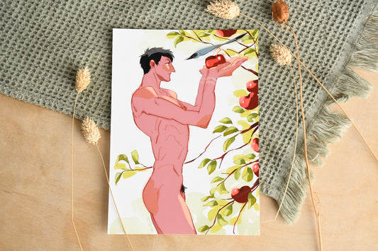 The Giant, the Apple & the Bird - Print