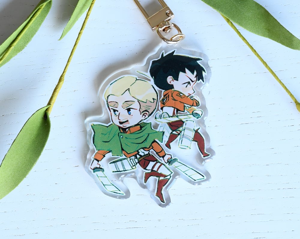 AOT duos - keychains