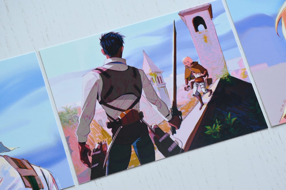 What the rush, Armin ? - Triptych print