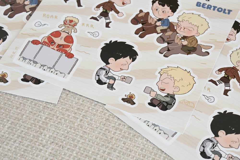 Reibert Stickers sheet
