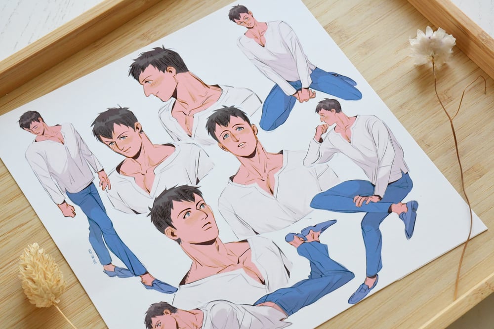Bertolt FES posings - Print