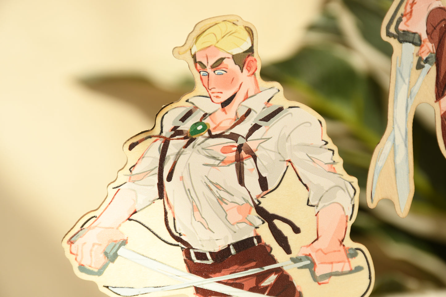 AOT Boys - Wooden reverse standees