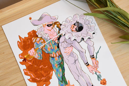 Harlequinade - Reibert Print