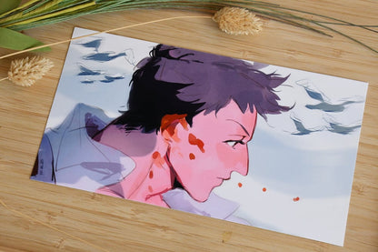 Bleeding Bird - Print