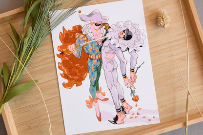 Harlequinade - Reibert Print