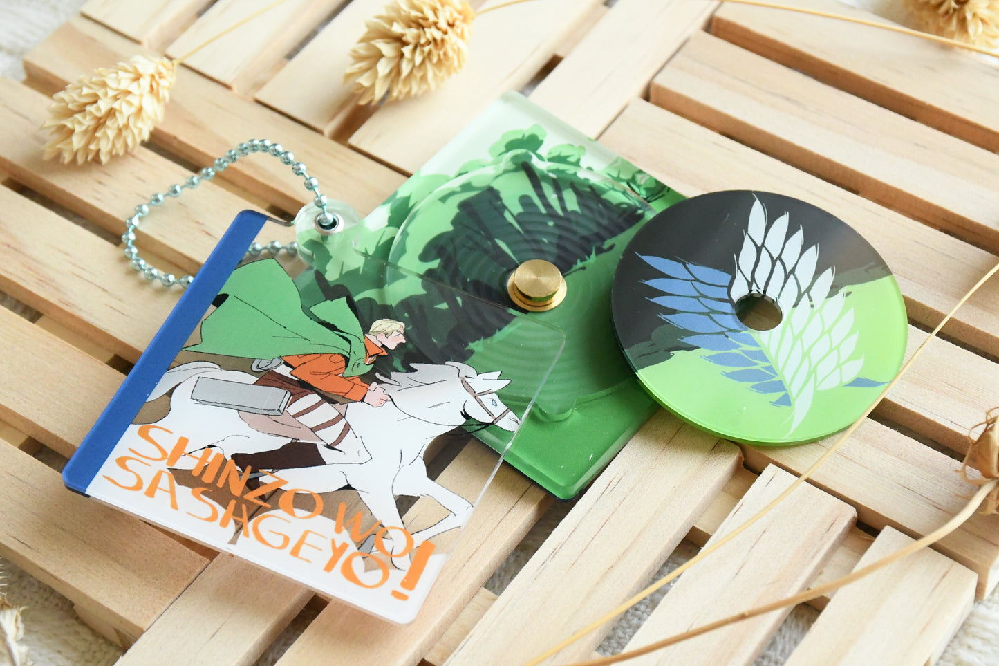 AOT Songs - CD Keychains