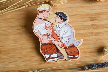 AOT couples - Wooden Pins