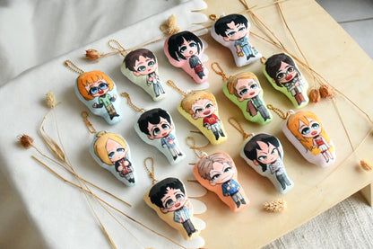 AOT characters - Pillow keychains