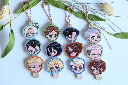 AOT trios dango -  Keychain