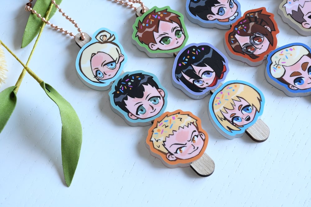 AOT trios dango -  Keychain