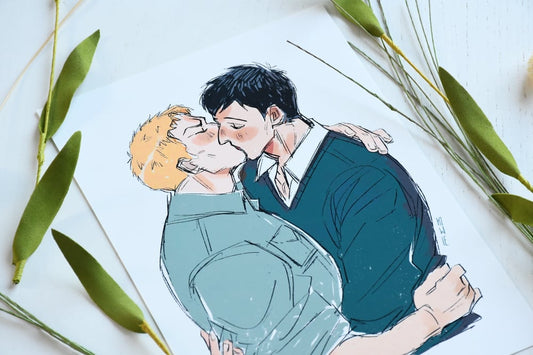 Reibert kiss - print
