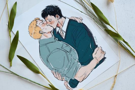 Reibert kiss - print