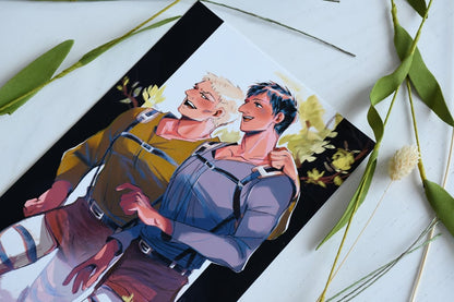 Reibert, the buddies - print
