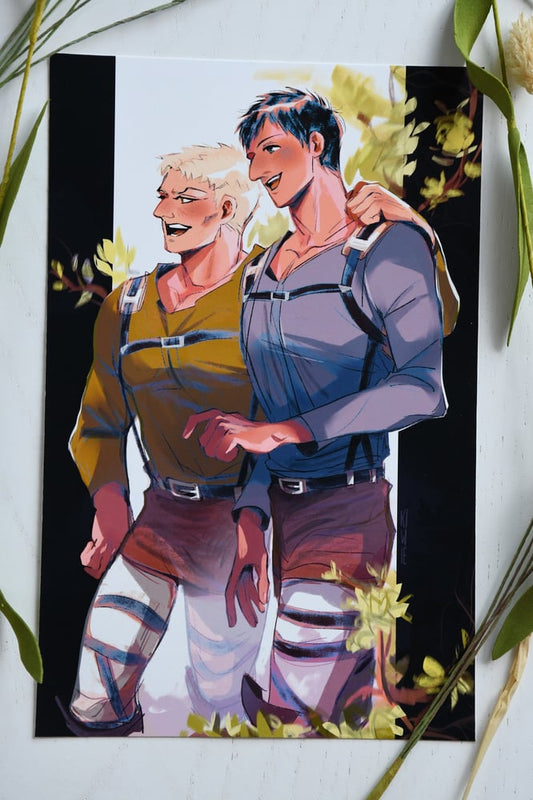 Reibert, the buddies - print