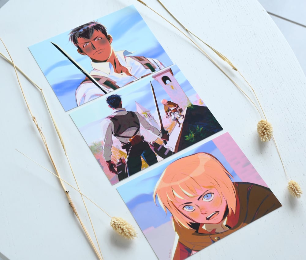 What the rush, Armin ? - Triptych print