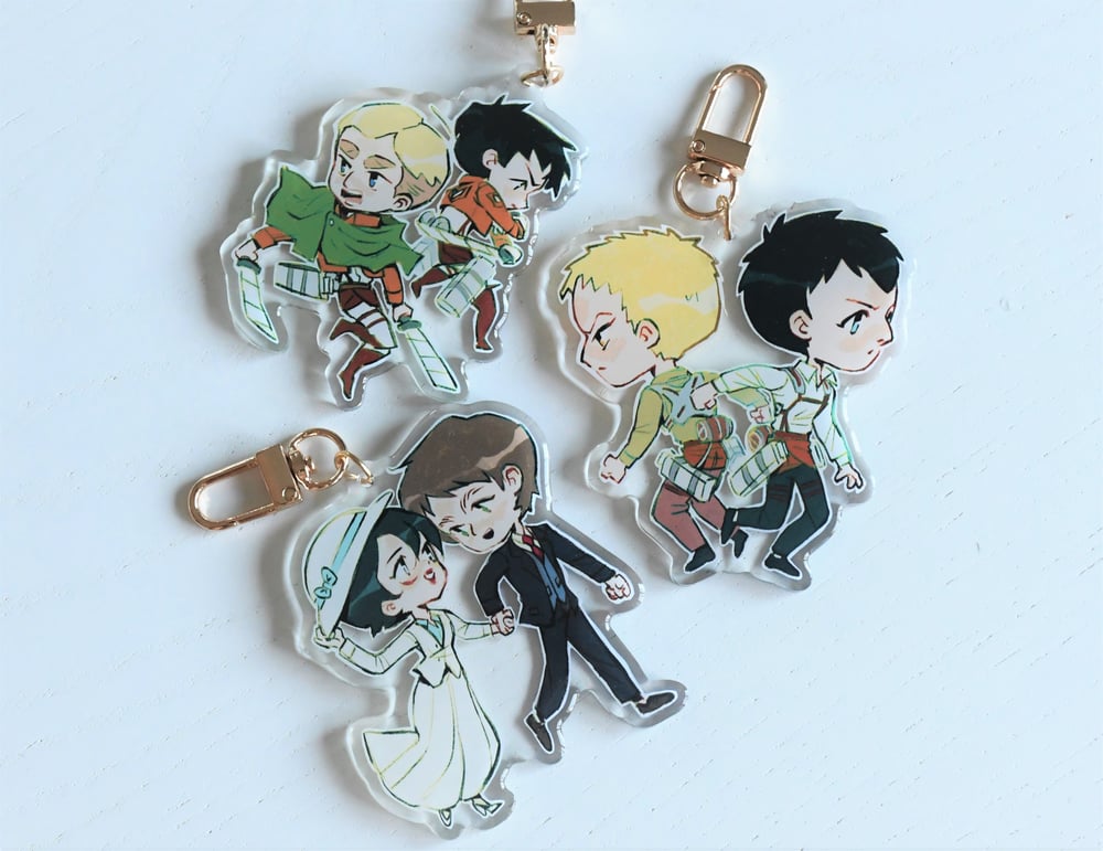 AOT duos - keychains