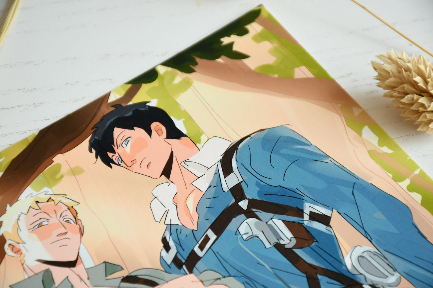 In the trees - Print