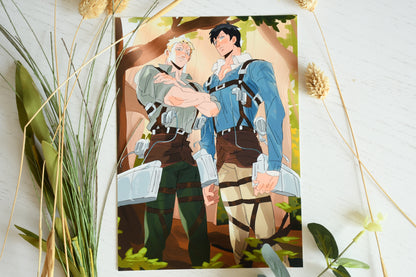 In the trees - Print