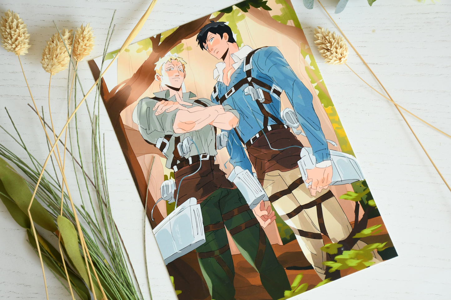 In the trees - Print