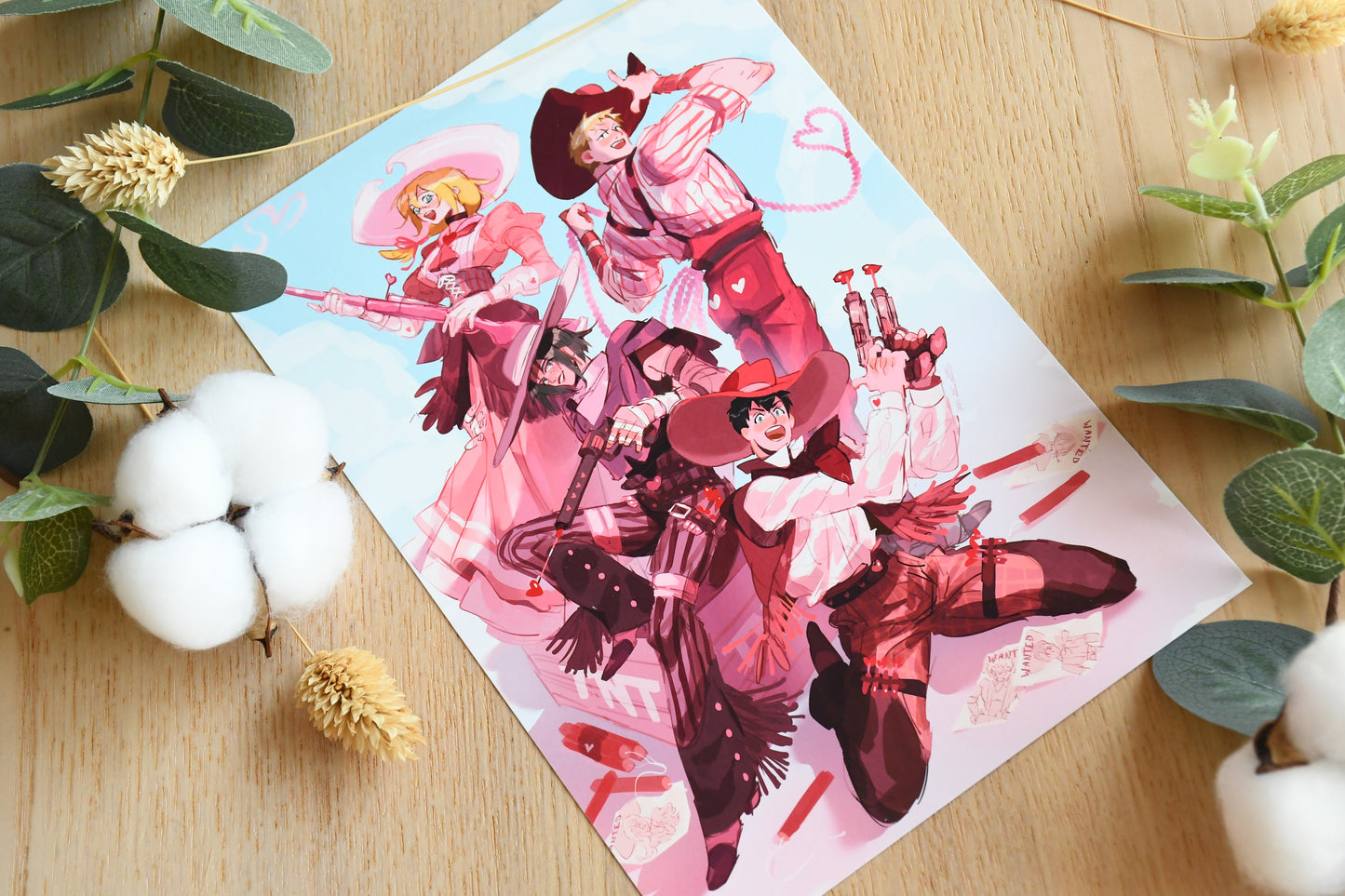 Valentine Western - Print