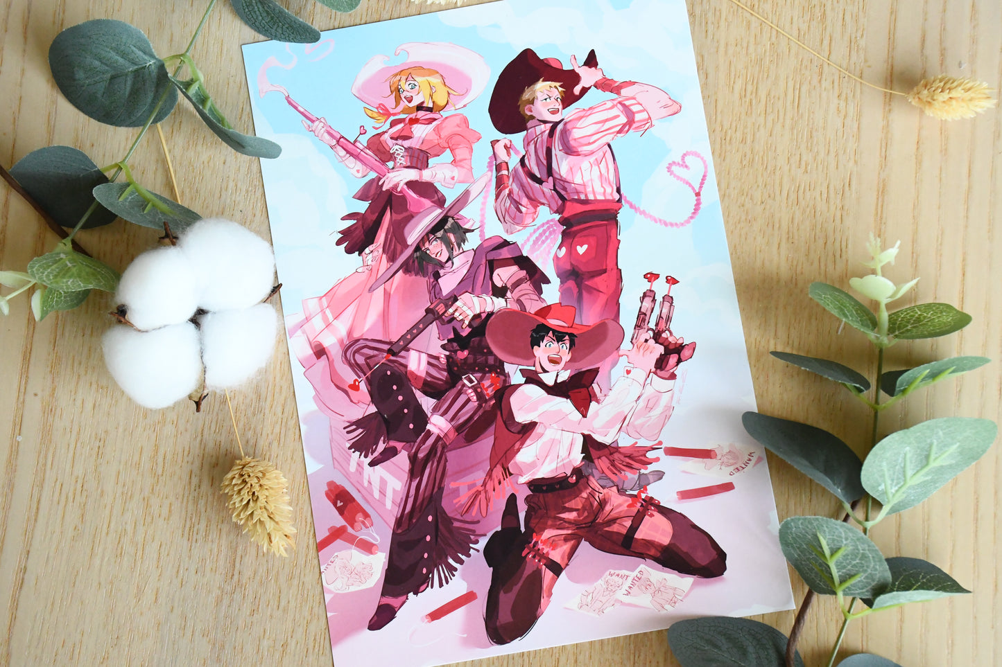 Valentine Western - Print