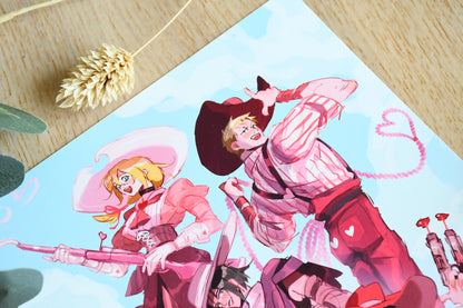 Valentine Western - Print