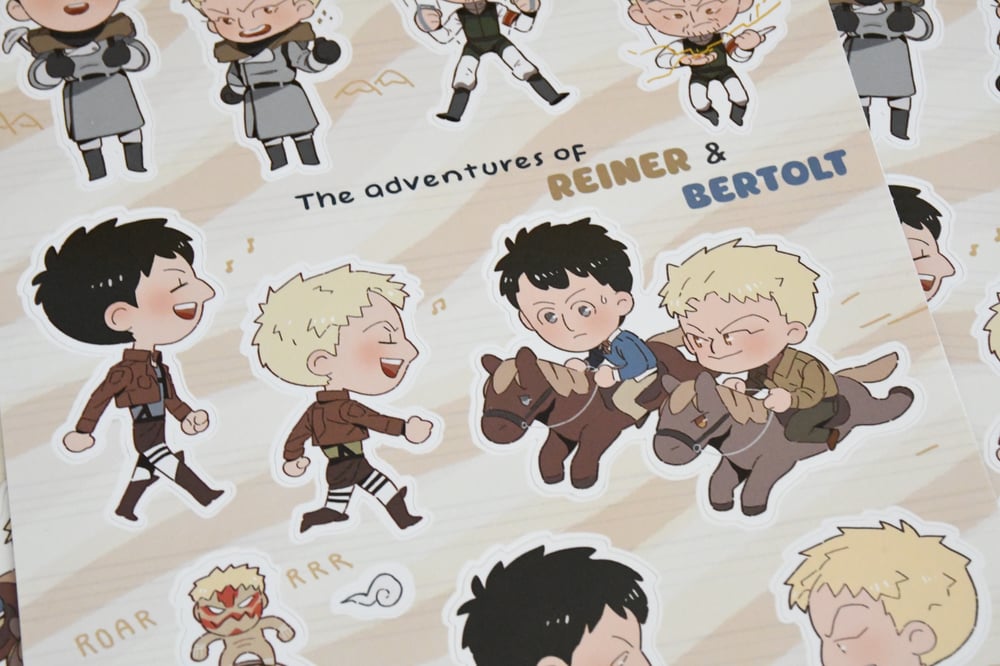 Reibert Stickers sheet