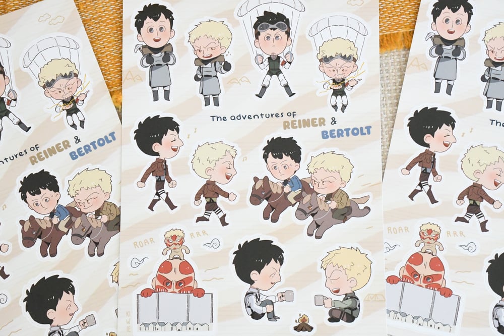 Reibert Stickers sheet