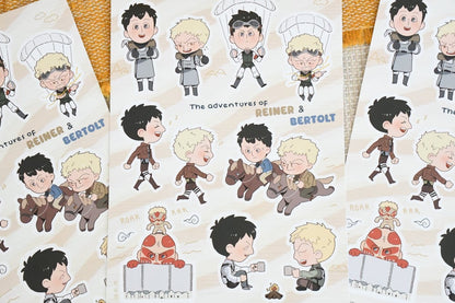 Reibert Stickers sheet