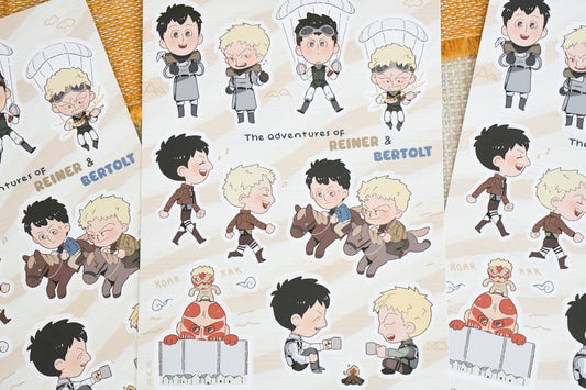 Reibert Stickers sheet