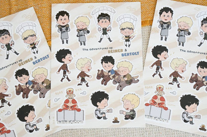 Reibert Stickers sheet