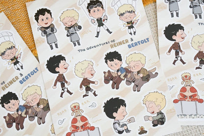 Reibert Stickers sheet