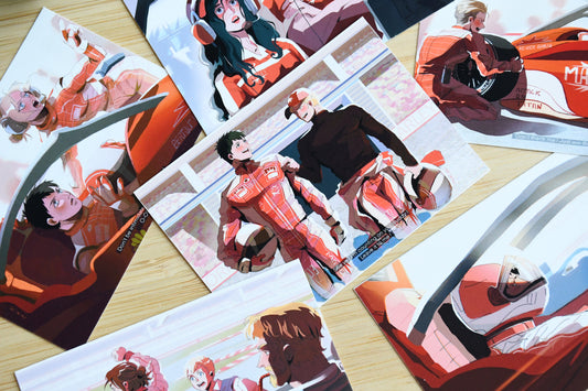 F1 Warriors - 6 cards pack