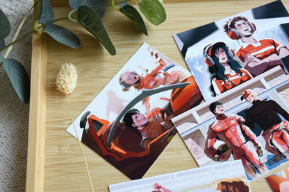 F1 Warriors - 6 cards pack