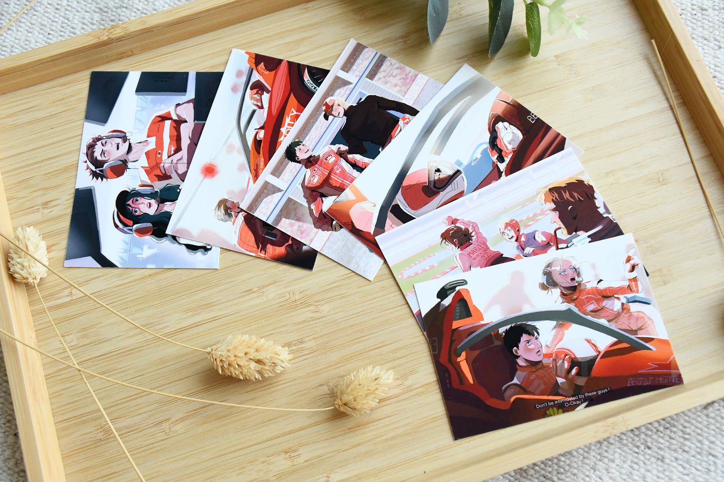 F1 Warriors - 6 cards pack