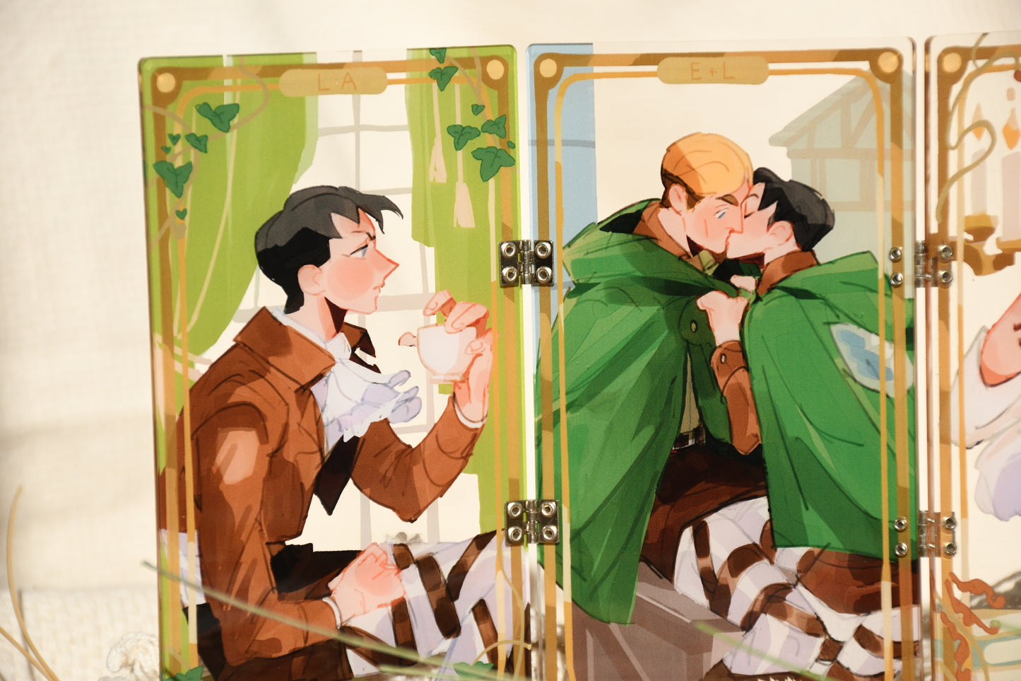 [PREORDER] Triptych Eruri - Standee
