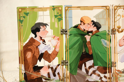 [PREORDER] Triptych Eruri - Standee