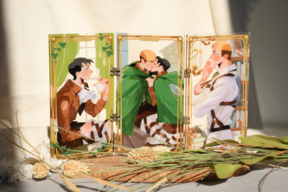 [PREORDER] Triptych Eruri - Standee