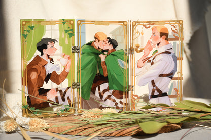 [PREORDER] Triptych Eruri - Standee