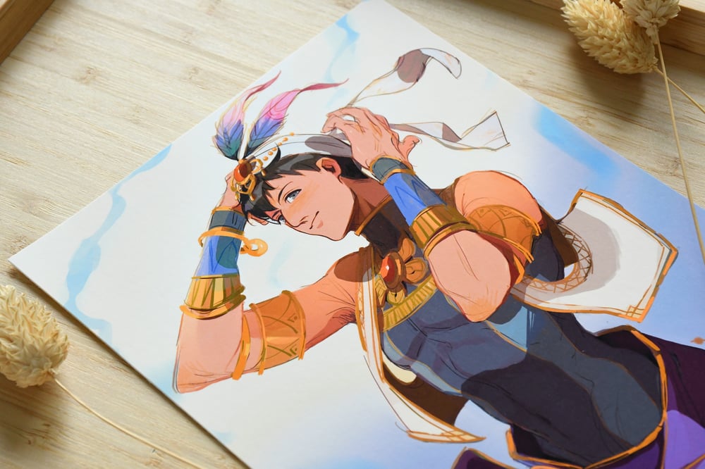 Genie of the Lamp - Print