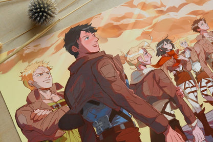 the 104th on the wall - A4 print