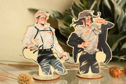 AOT Boys -  Wooden reverse standees