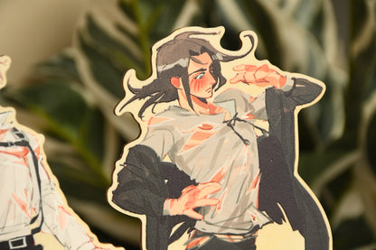 AOT Boys -  Wooden reverse standees