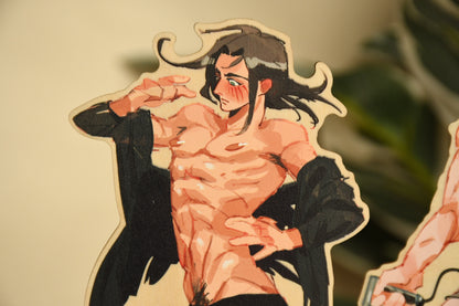 AOT Boys -  Wooden reverse standees