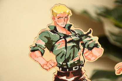 AOT Boys -  Wooden reverse standees