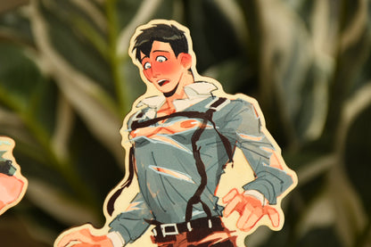 AOT Boys -  Wooden reverse standees