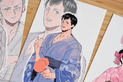 Yukata designs -  bookmark