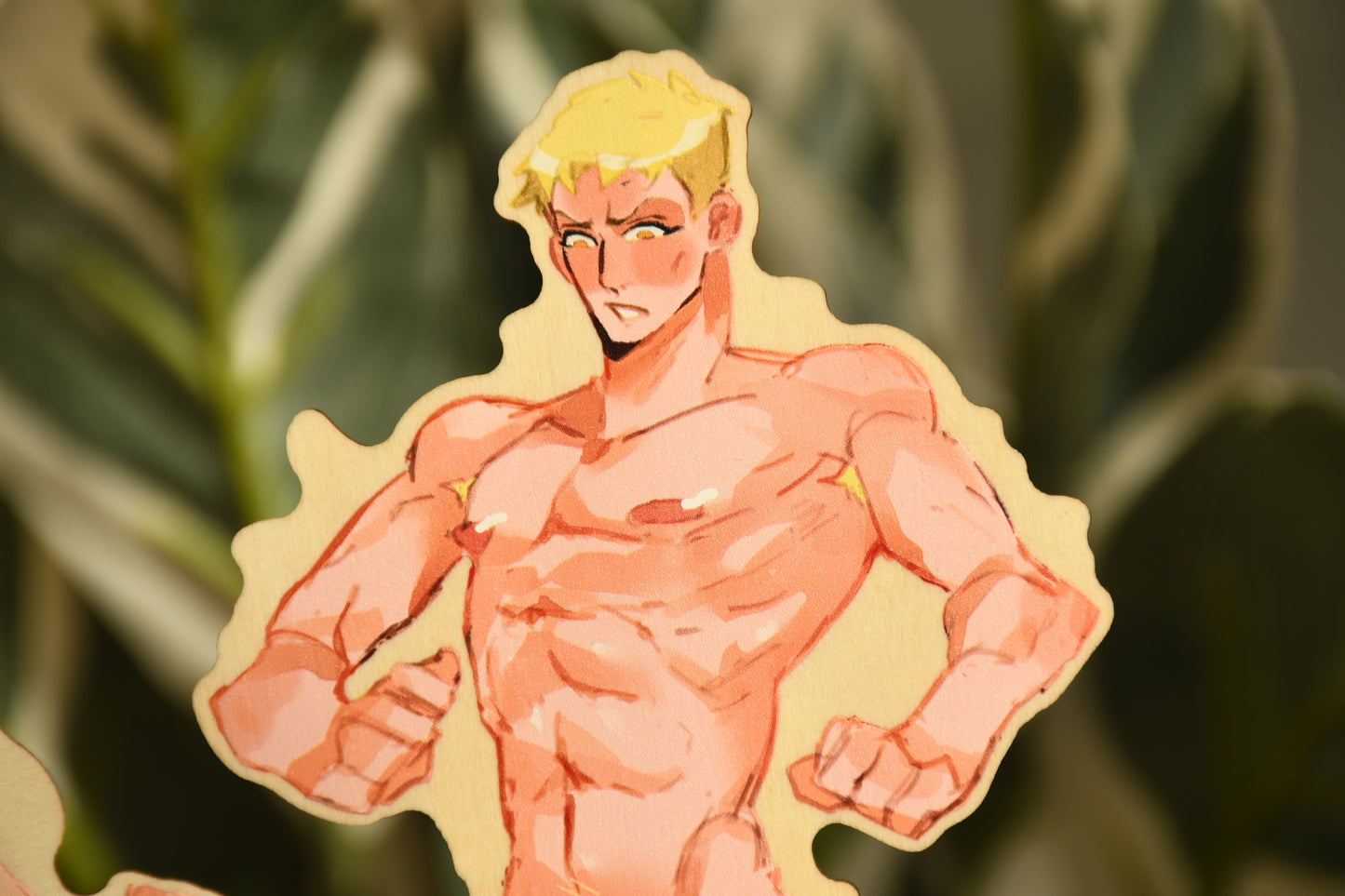 AOT Boys -  Wooden reverse standees