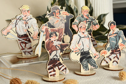 AOT Boys -  Wooden reverse standees