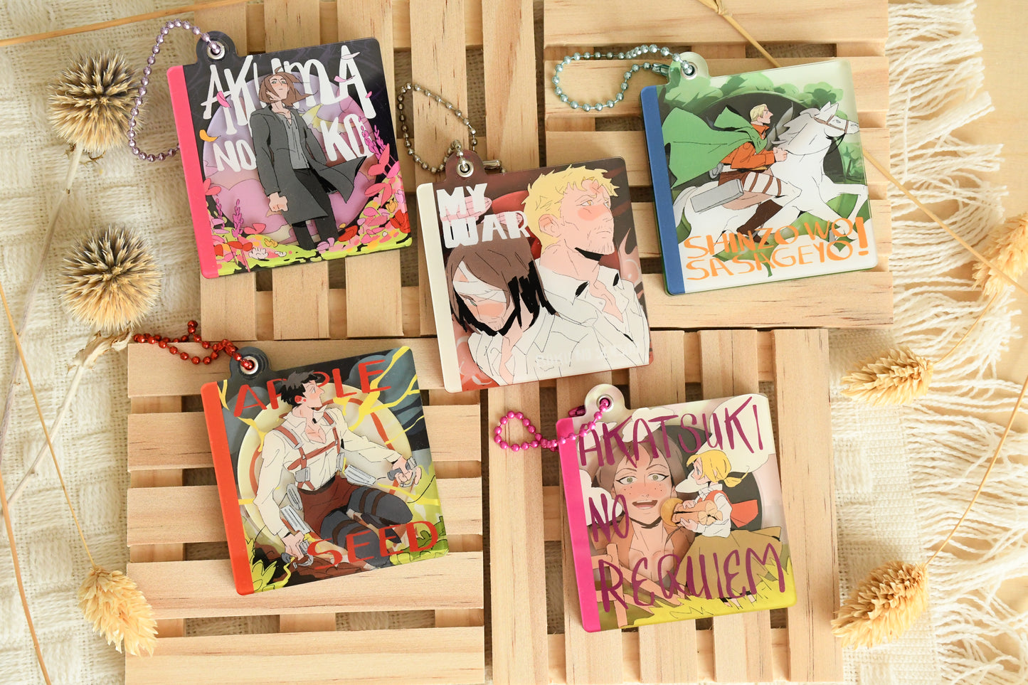 AOT Songs - CD Keychains